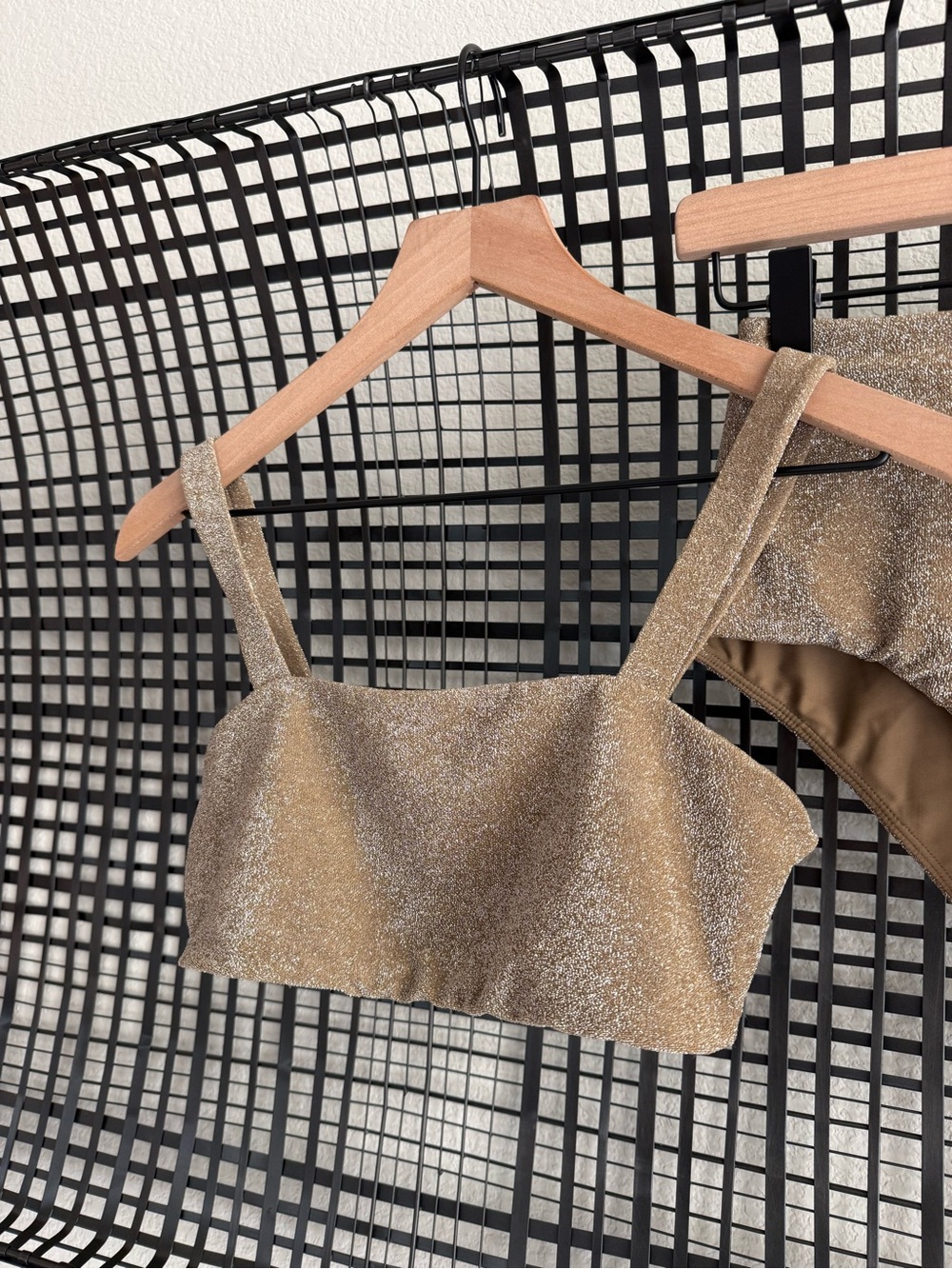 Mikoh ahuna & muliki sparkly lurex gold bikini - Picture 3 of 7